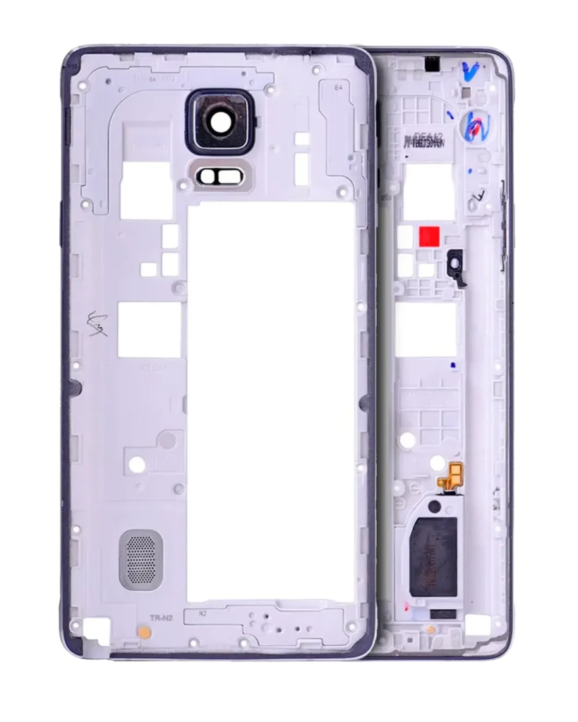 Mid-Frame Housing For Samsung Galaxy Note 4 (With Small Parts) (Black)