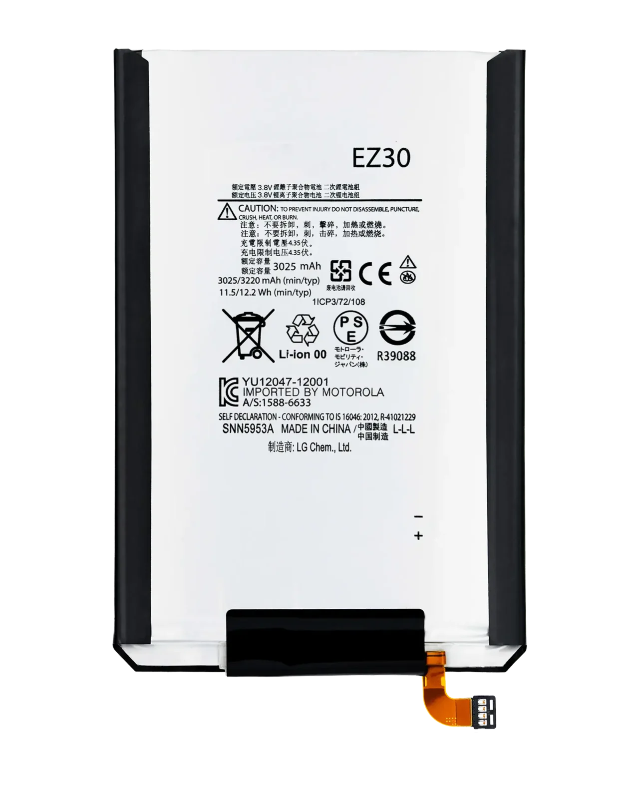 Replacement Battery For Nexus 6 (EZ30)