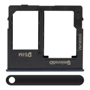 Single Sim Card Tray For Samsung Galaxy A10e (A102 / 2019) (Black)