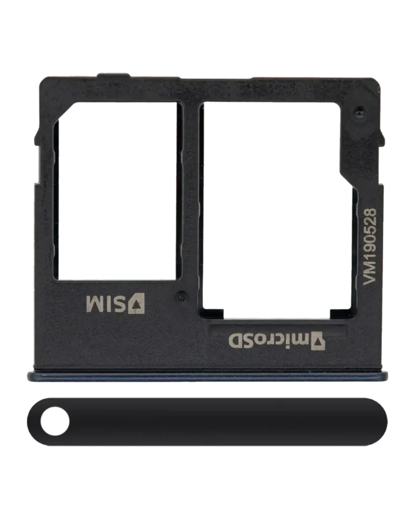 Single Sim Card Tray For Samsung Galaxy A10e (A102 / 2019) (Black)