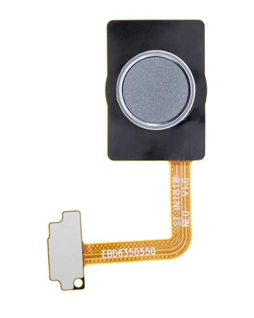 Home Button With Fingerprint Sensor Flex Cable For LG G7 ThinQ (Platinum Gray)
