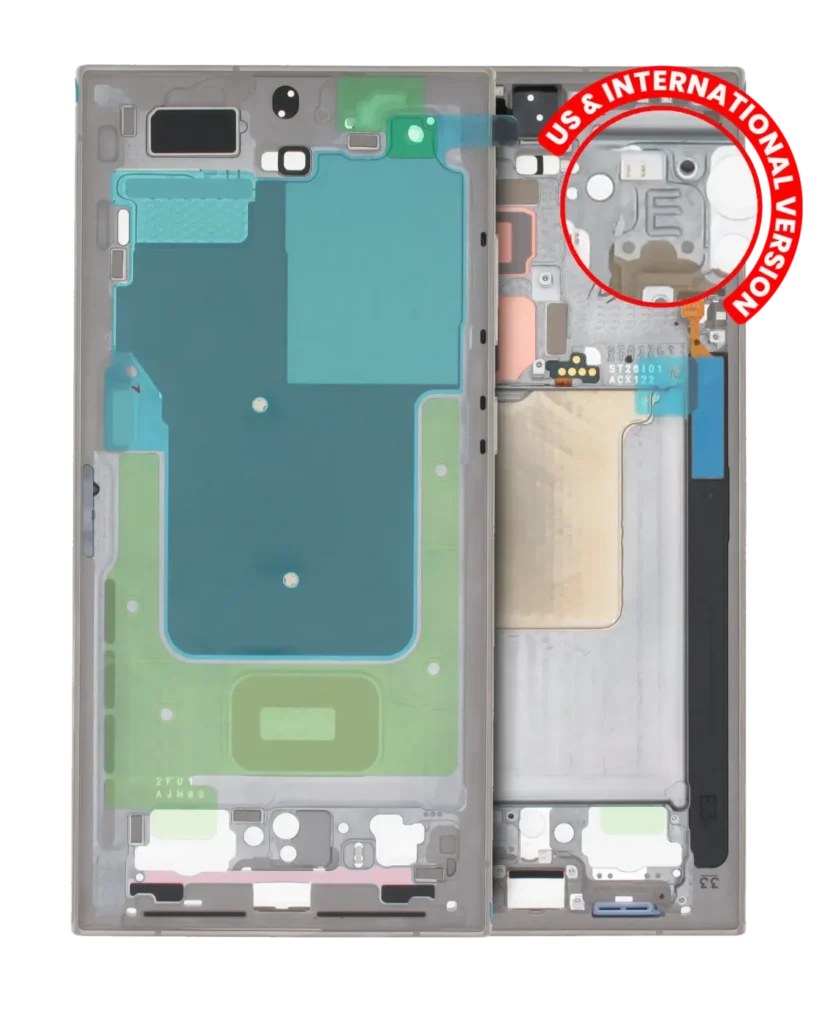Mid-Frame Housing For Samsung Galaxy S24 Ultra 5G (US & International Version) (Titanium Gray)