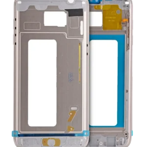 Mid-Frame Housing For Samsung Galaxy S7 Edge (With Small Parts) (Gold)