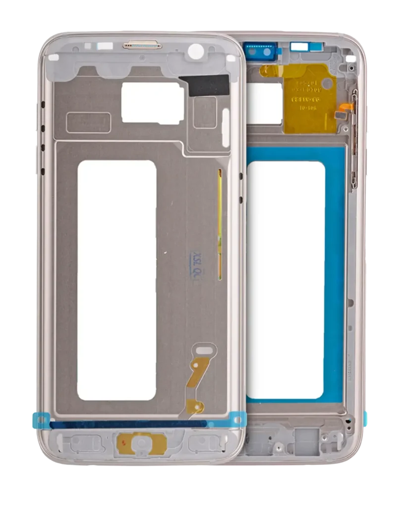 Mid-Frame Housing For Samsung Galaxy S7 Edge (With Small Parts) (Gold)