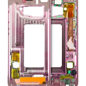 Mid-Frame Housing For Samsung Galaxy S10 (With Small Parts) (Flamingo Pink)
