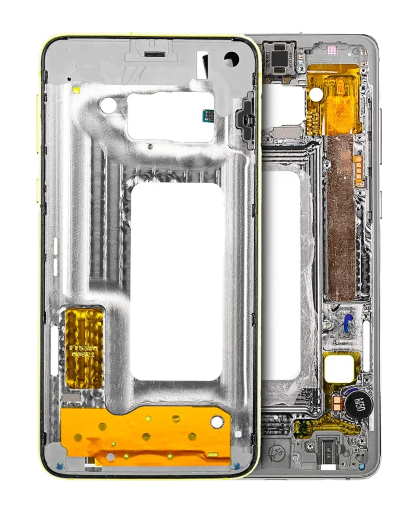 Mid-Frame Housing For Samsung Galaxy S10E (With Small Parts) (Canary Yellow)