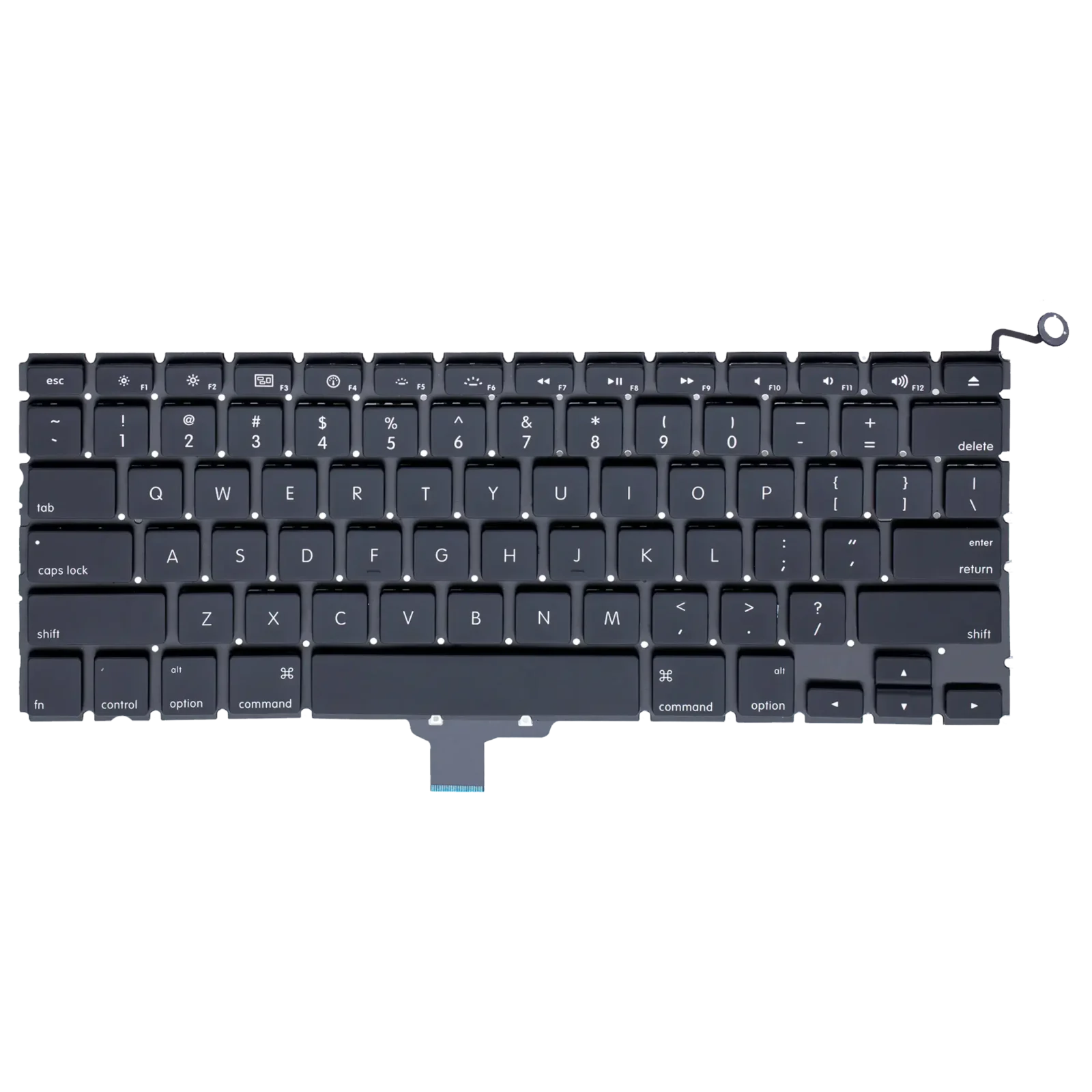 Keyboard & Backlight & Screws (US English) For MacBook 13" A1278 (2008)