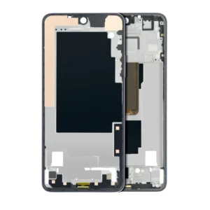 Mid-Frame Housing With Power Button Flex For Motorola Moto G Power (XT2117 / 2021) (Flash Gray)