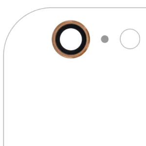 Back Camera Lens For iPhone 6 Plus / 6S Plus (Real Sapphire) (Premium) (Gold) (10 Pack)