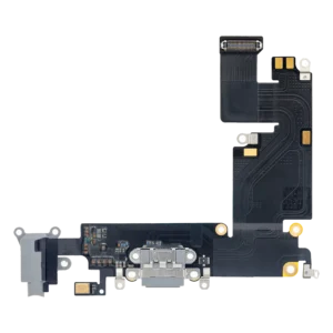 Charging Port Flex Cable For iPhone 6 Plus (Premium) (Space Gray)