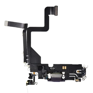 Charging Port Flex Cable For iPhone 14 Pro (Premium) (Deep Purple)
