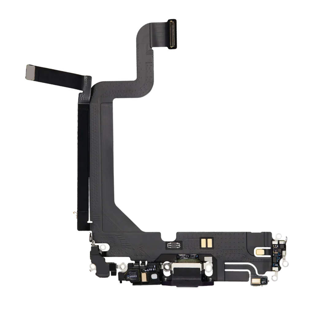 Charging Port Flex Cable For iPhone 14 Pro Max (Premium) (Deep Purple)