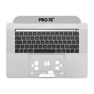 Top Case with Keyboard (ANSI US) For MacBook Pro 15" A1707 (2016-2017) (Used OEM Pull: Grade B/C) (Space Gray)