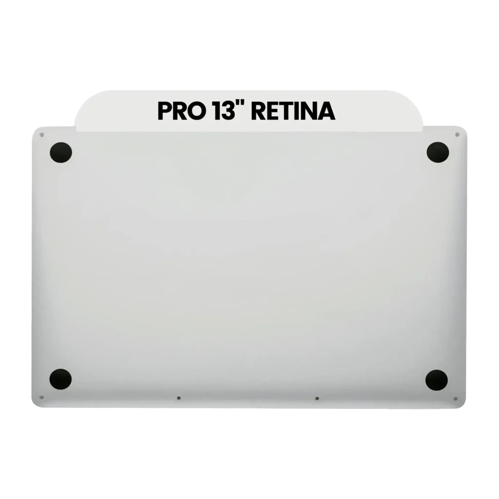 Bottom Case For MacBook Pro 13" A1708 (2016-2017) (Used OEM Pull: Grade B/C) (Silver)