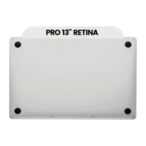 Bottom Case For MacBook Pro 13" A1708 (2016-2017) (Used OEM Pull: Grade B/C) (Silver)