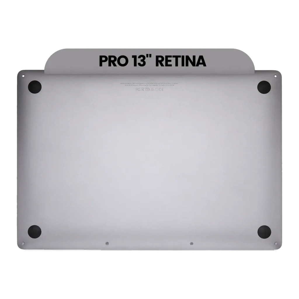 Bottom Case For MacBook Pro 13" A1708 (2016-2017) (Used OEM Pull: Grade B/C) (Space Gray)