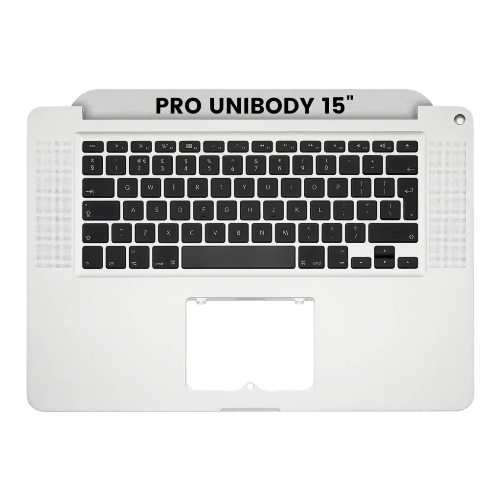Top Case with Keyboard (ISO UK) For MacBook Pro 15" A1286 (2009)