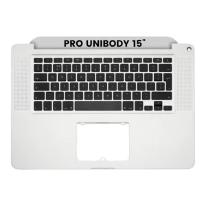 Top Case with Keyboard (ISO UK) For MacBook Pro 15" A1286 (2009)