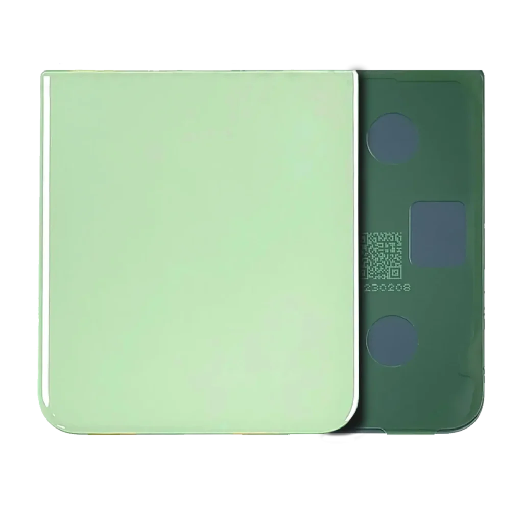 Bottom Back Cover Glass For Samsung Galaxy Z Flip 5 (Service Pack) (Green)