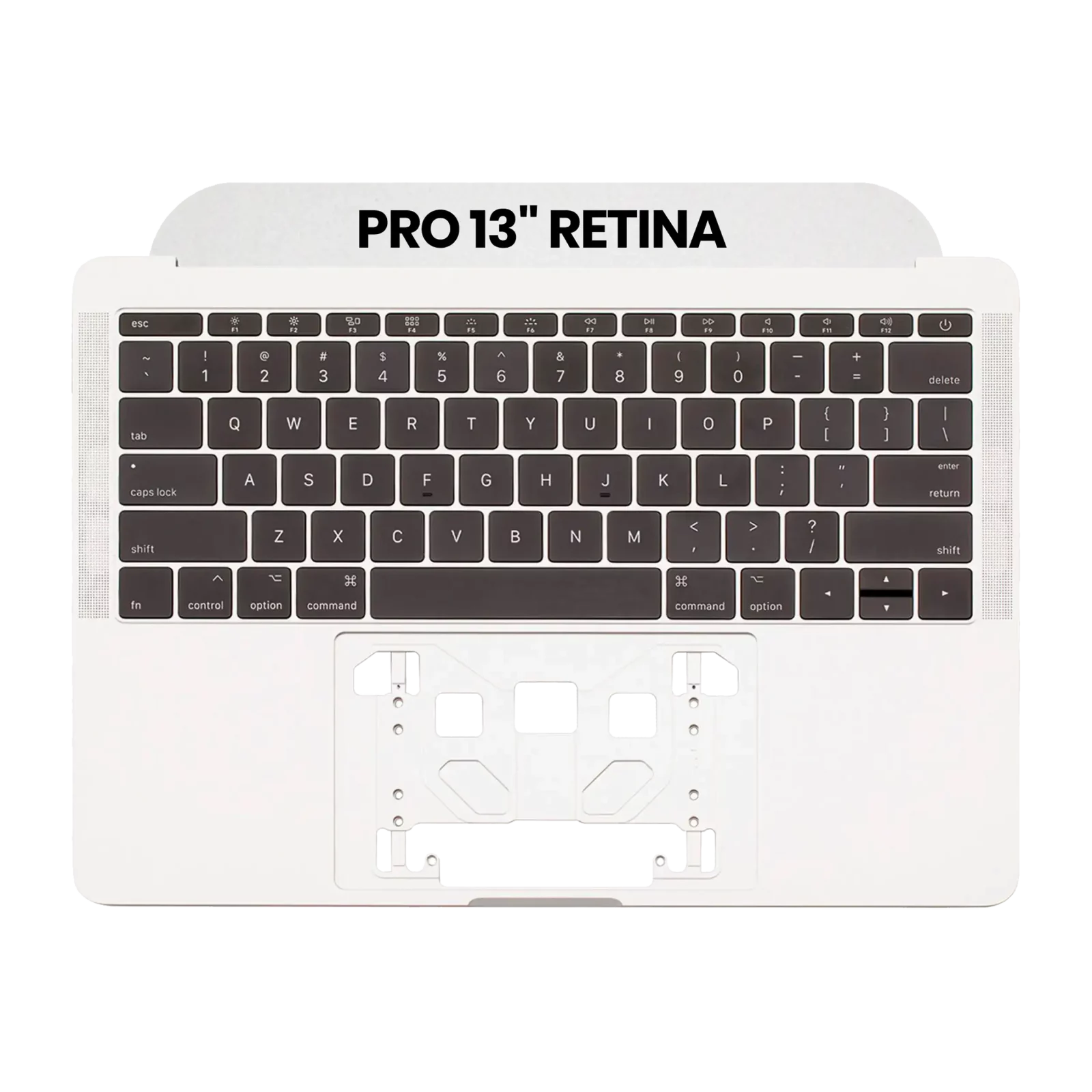 Top Case with Keyboard (ANSI US) For MacBook Pro 13" A1708 (2016-2017) (OEM New) (Silver)