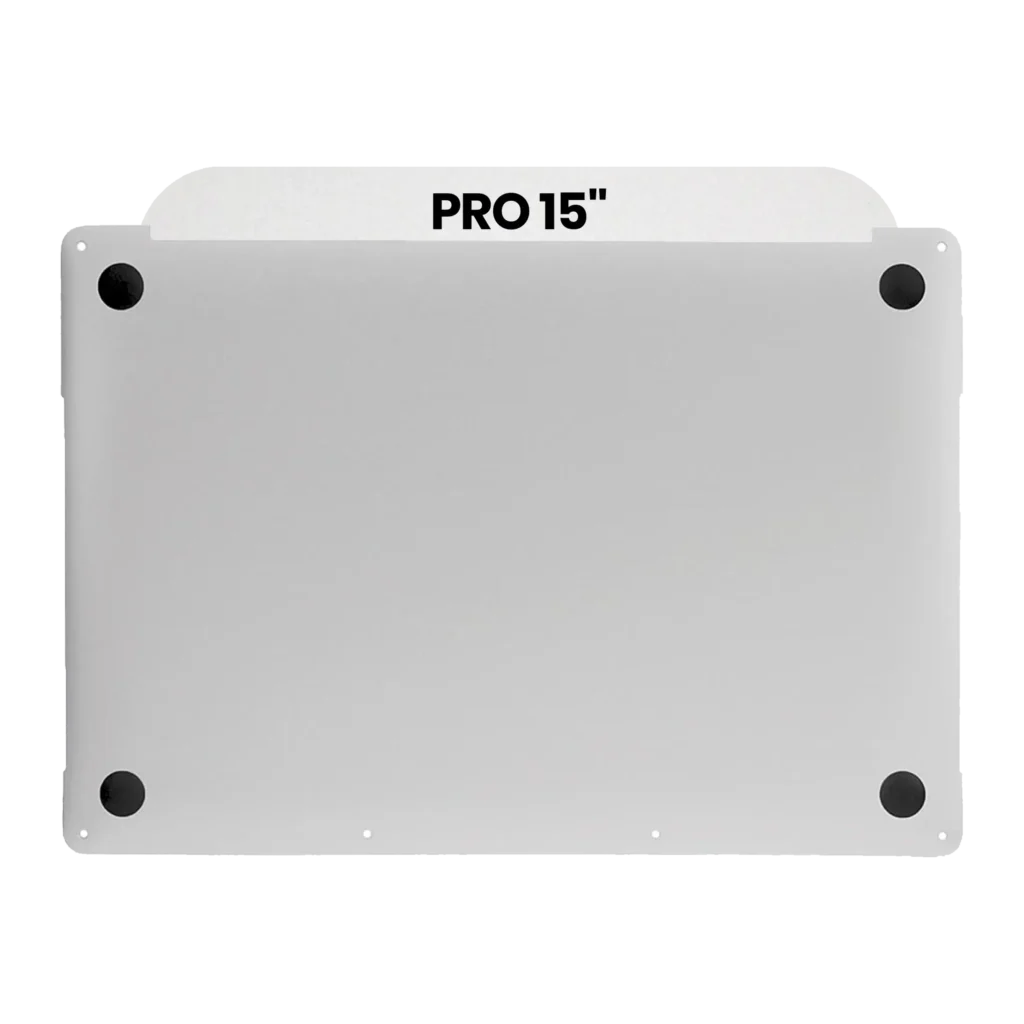 Bottom Case For MacBook Pro 15" A1707 (2016-2017) / A1990 (2018-2019) (OEM New) (Silver)