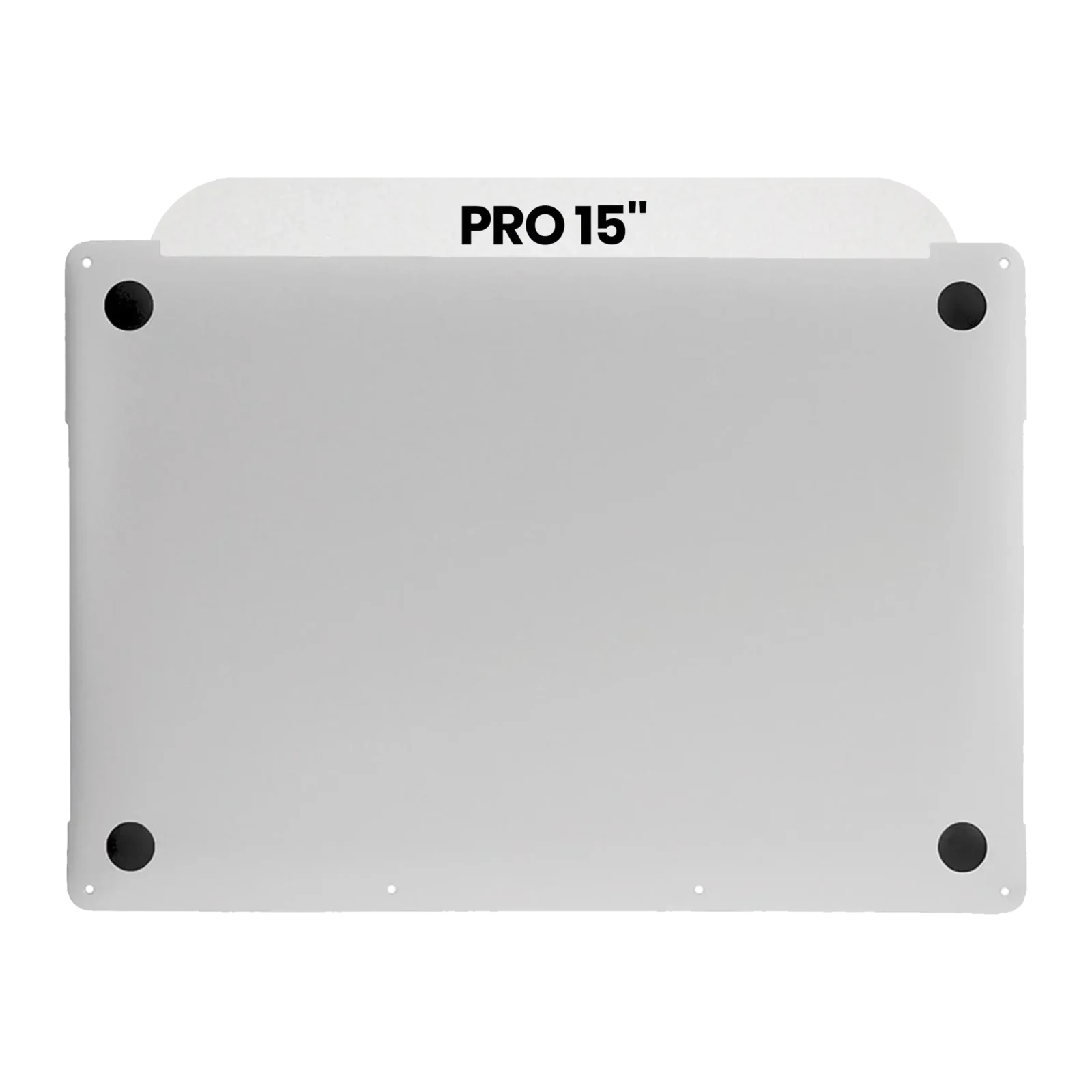 Bottom Case For MacBook Pro 15" A1707 (2016-2017) / A1990 (2018-2019) (OEM New) (Silver)