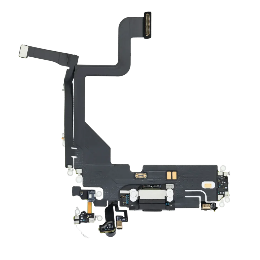 Charging Port Flex Cable For iPhone 13 Pro (Premium) (Graphite)