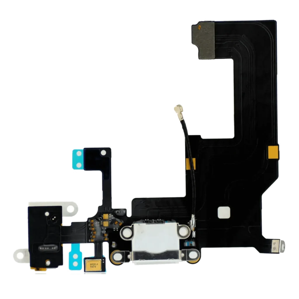 Charging Port Flex Cable For iPhone 5 (Silver)