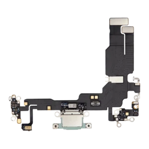 Charging Port Flex Cable For iPhone 15 (Premium) (Green)