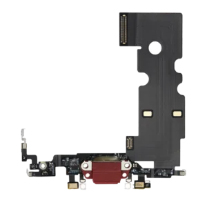 Charging Port Flex Cable For iPhone SE (2022) (Premium) (Red)