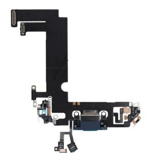 Charging Port Flex Cable For iPhone 12 Mini (Used OEM Pull) (Blue)