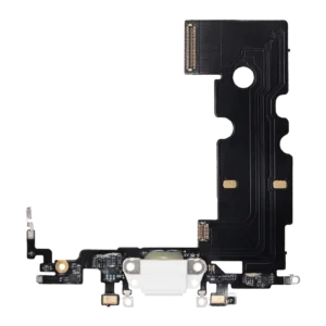 Charging Port Flex Cable For iPhone SE (2020) (Aftermarket Plus) (White)