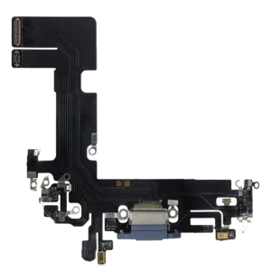 Charging Port Flex Cable For iPhone 13 (Aftermarket Plus) (Blue)