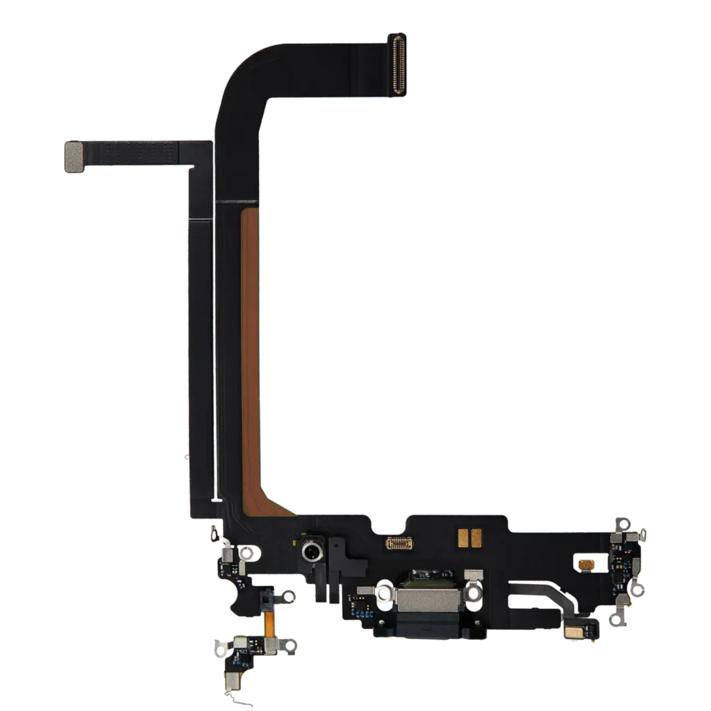 Charging Port Flex Cable For iPhone 13 Pro Max (Used OEM Pull) (Alpine Green)