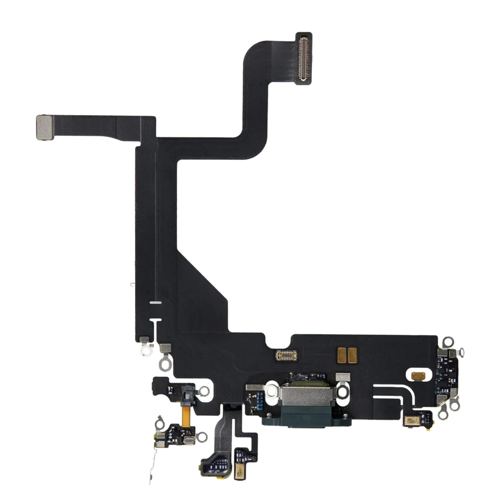 Charging Port Flex Cable For iPhone 13 Pro (Premium) (Alpine Green)