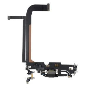 Charging Port Flex Cable For iPhone 13 Pro Max (Used OEM Pull) (Graphite)