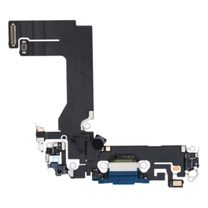Charging Port Flex Cable For iPhone 13 Mini (Premium) (Blue)