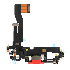 Charging Port Flex Cable For iPhone 12 (Premium) (Red)