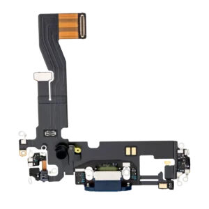 Charging Port Flex Cable For iPhone 12 Pro (Premium) (Pacific Blue)