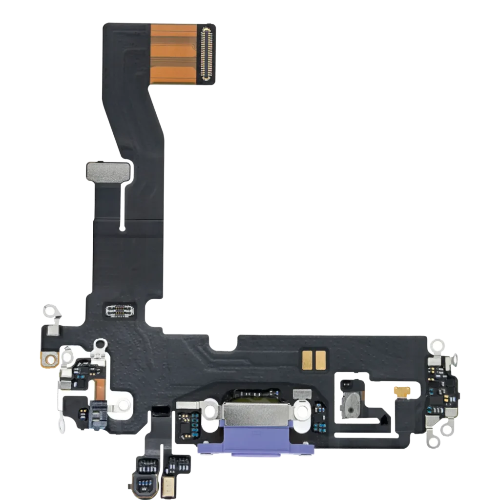 Charging Port Flex Cable For iPhone 12 (Premium) (Purple)
