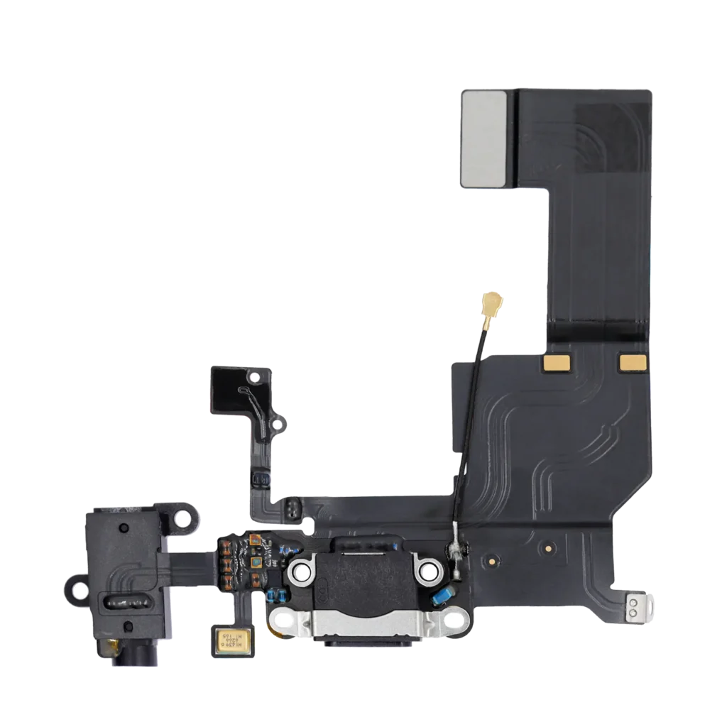 Charging Port Flex Cable For iPhone 5C (Black)