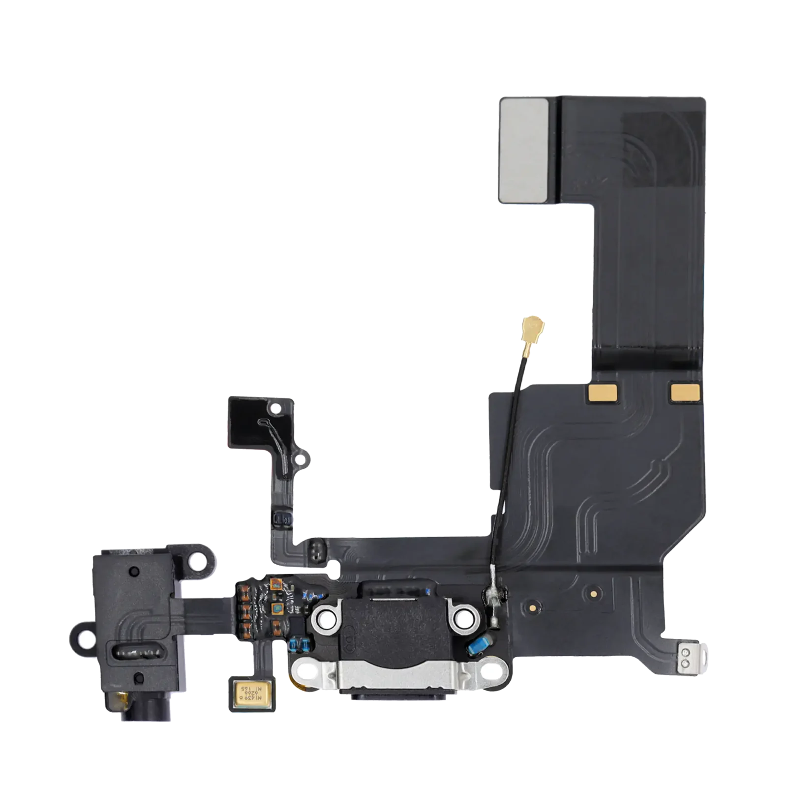 Charging Port Flex Cable For iPhone 5C (Black)
