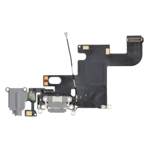 Charging Port Flex Cable For iPhone 6 (Premium) (Space Gray)