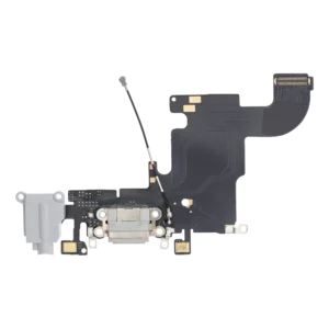 Charging Port Flex Cable For iPhone 6S (Aftermarket) (Silver)
