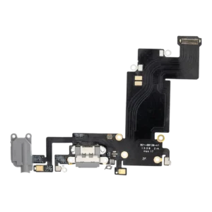 Charging Port Flex Cable For iPhone 6S Plus (Aftermarket) (Space Gray)