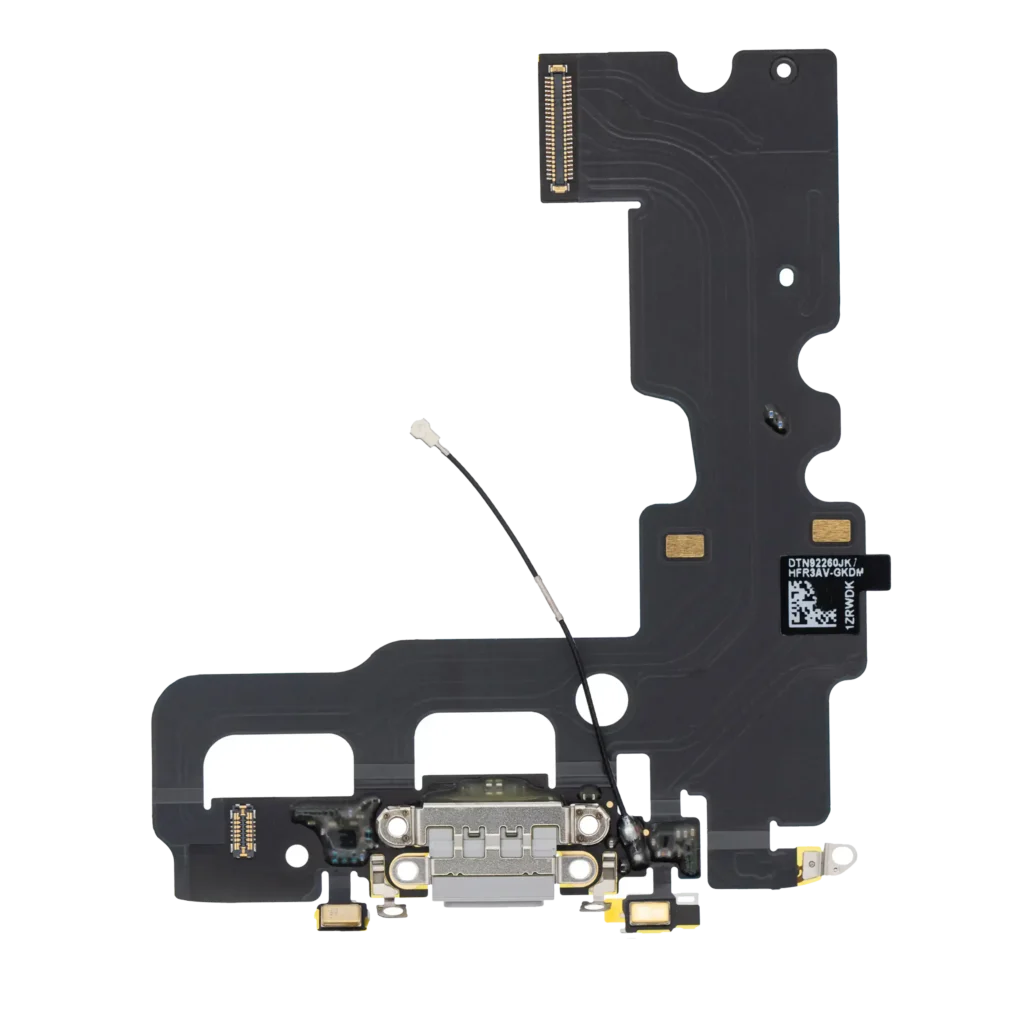 Charging Port Flex Cable For iPhone 7 (Premium) (Silver)