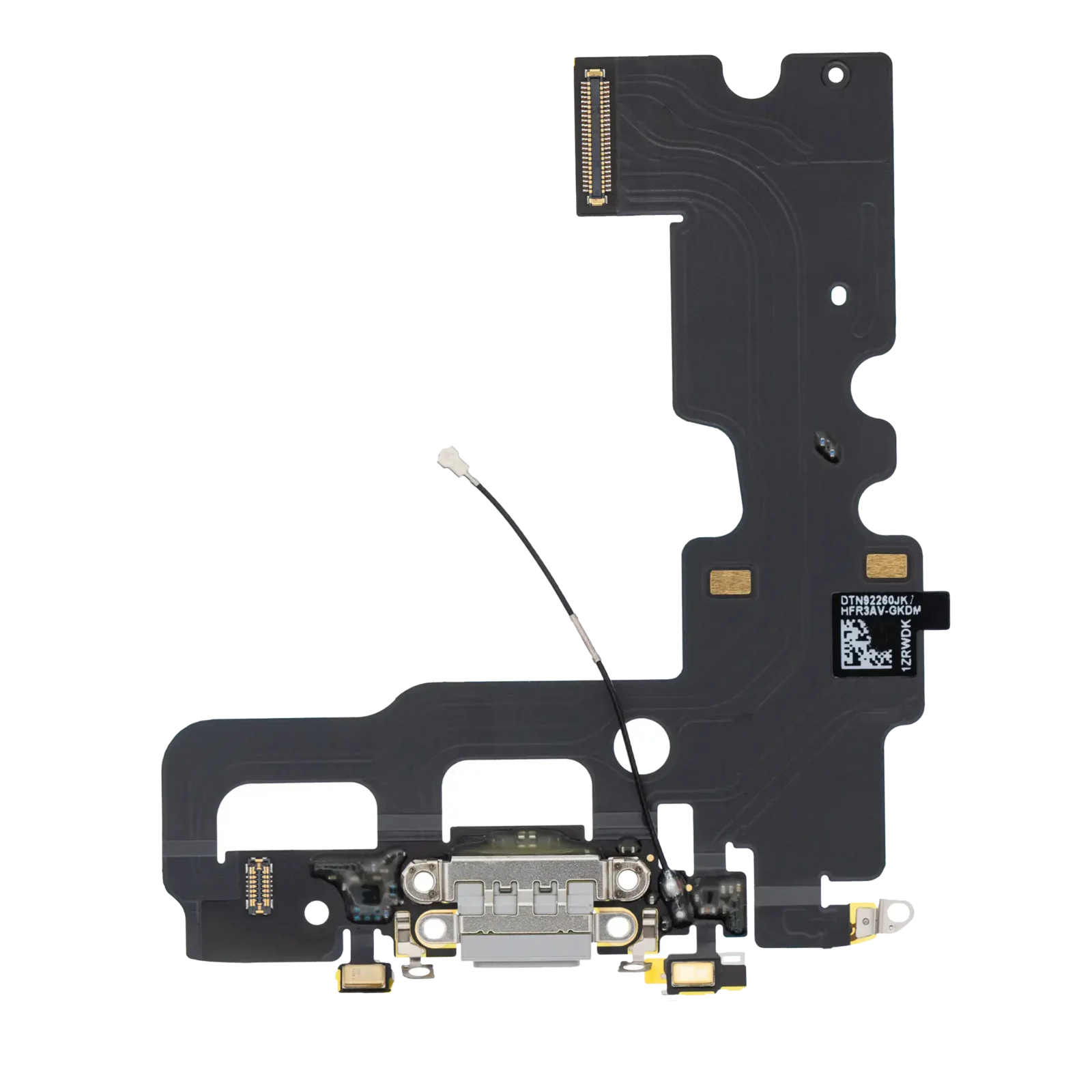 Charging Port Flex Cable For iPhone 7 (Premium) (Silver)