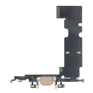 Charging Port Flex Cable For iPhone 8 Plus (Aftermarket) (Gold)