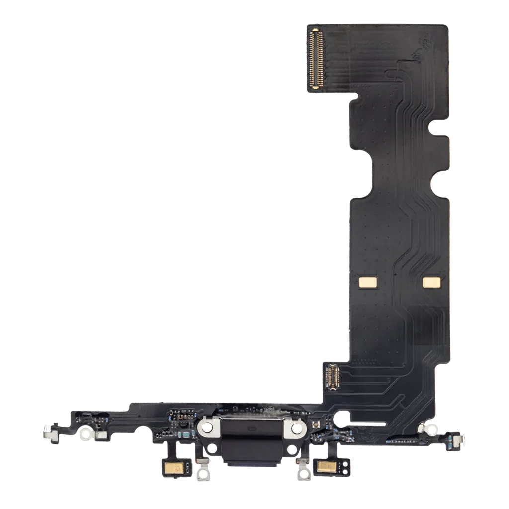Charging Port Flex Cable For iPhone 8 Plus (Premium) (Space Gray)