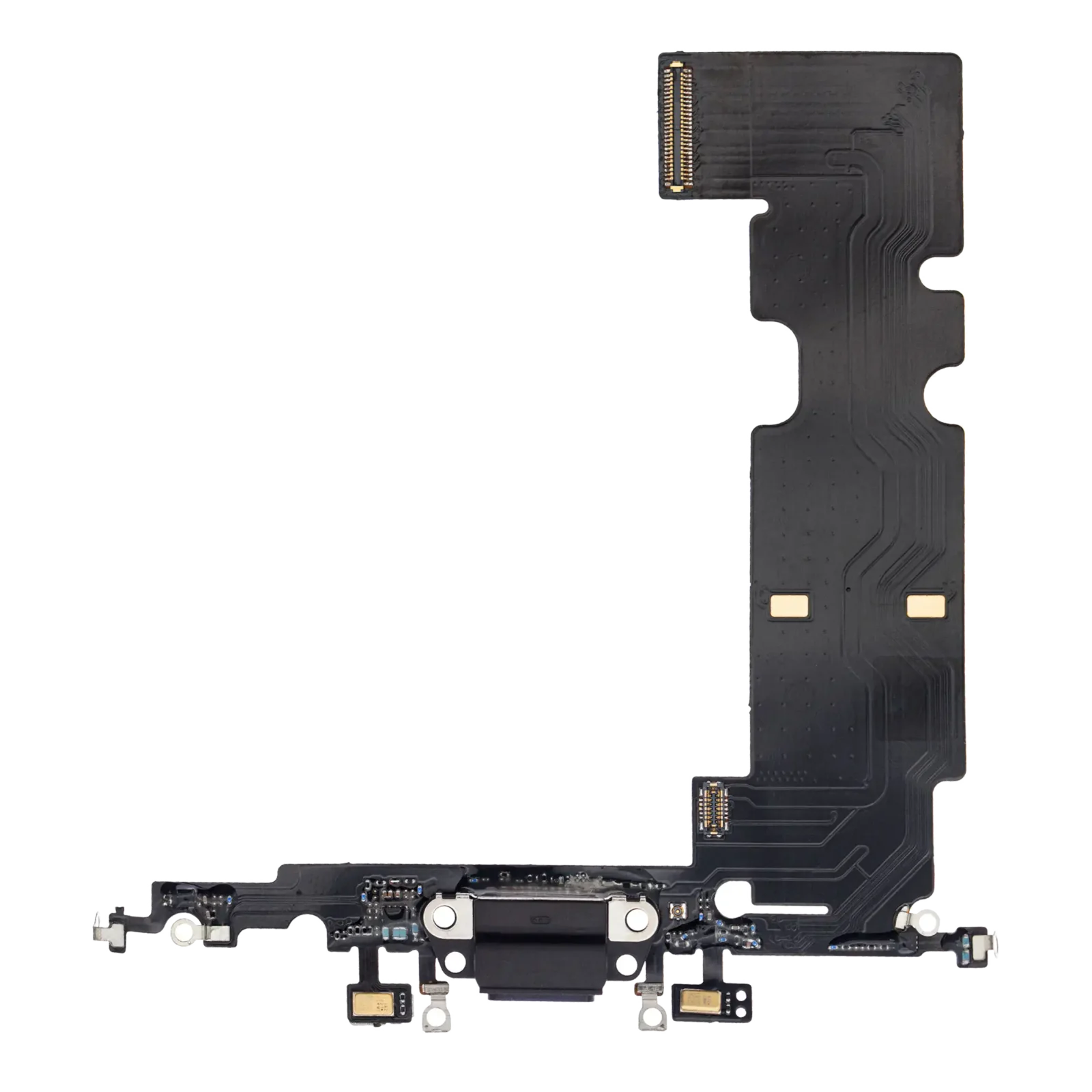 Charging Port Flex Cable For iPhone 8 Plus (Premium) (Space Gray)